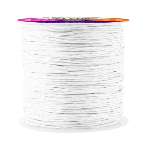 1mm white blind strings - white,