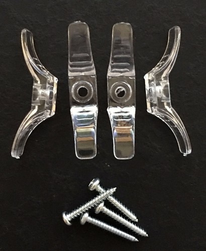 Qty cord cleats clear with - 4,